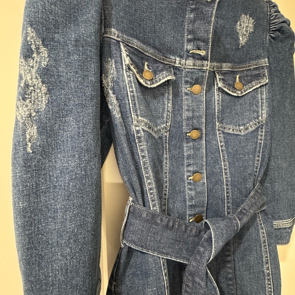 Retrofete Blue Denim Dress - Picture 4 of 8